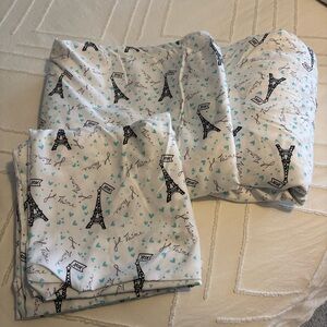 Betsey Johnson King Sheets - Paris